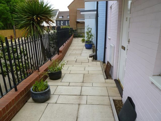 Patio Driveway After Cleaning