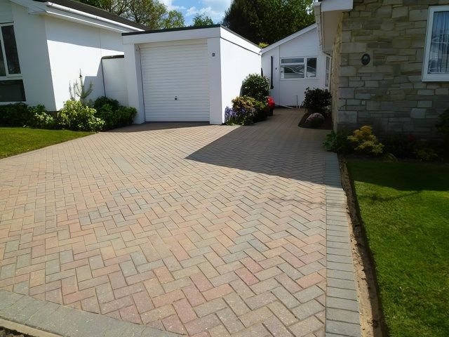 Patio Driveway After Cleaning