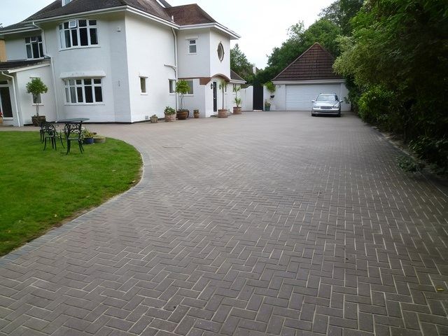Patio Driveway After Cleaning