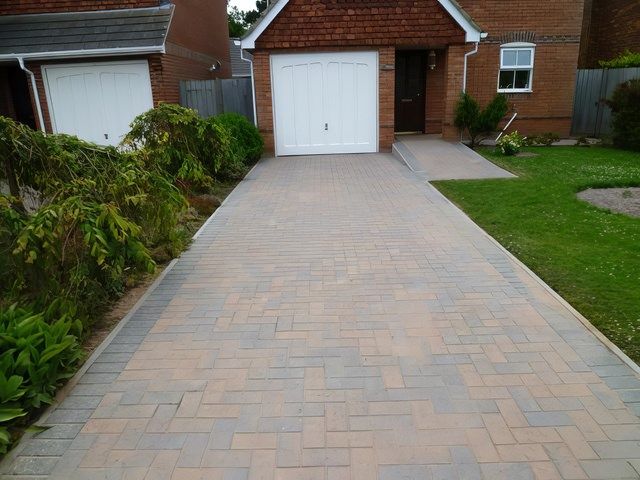 Patio Driveway After Cleaning